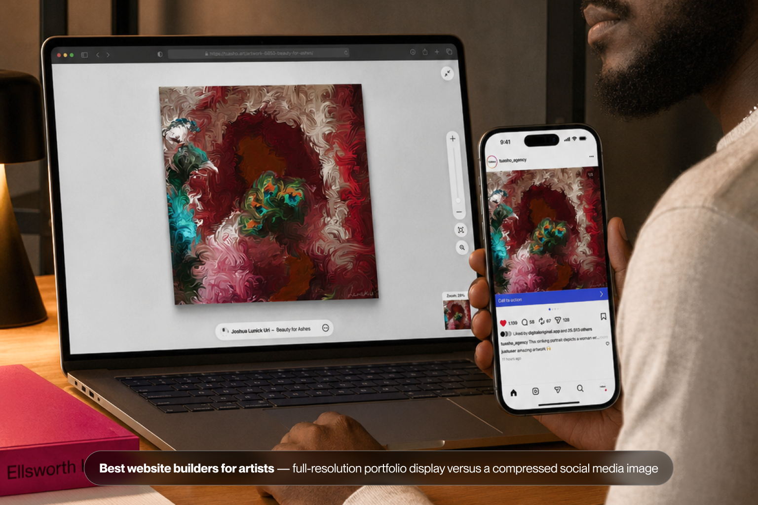 More Than Just Looks: Essential Website Builders for Artists that Safeguard Your Digital Art